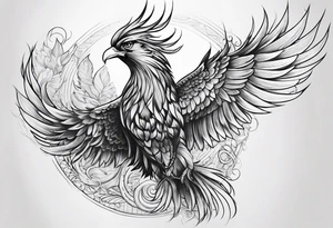 Pheonix tattoo idea