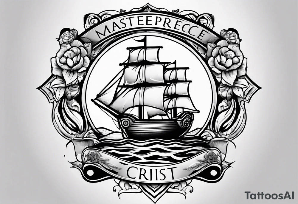 Anchored in Christ tattoo idea