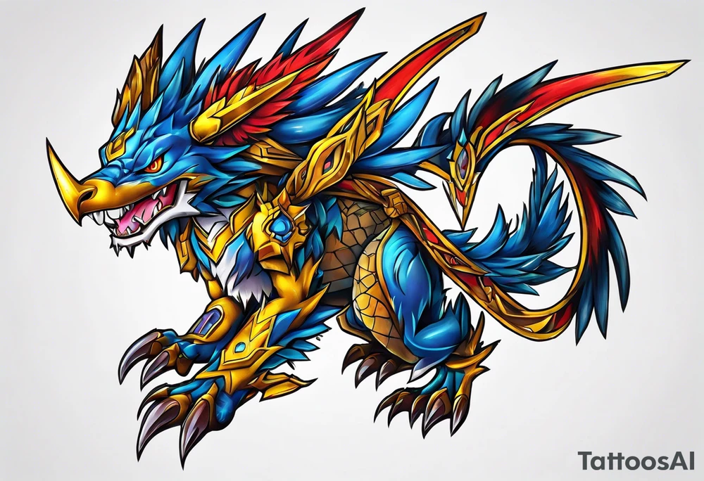 digimon tattoo idea