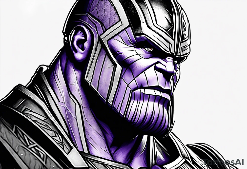 Thanos tattoo idea
