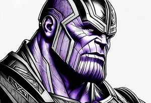 Thanos tattoo idea