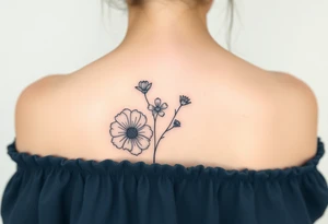 Flowers tattoo idea