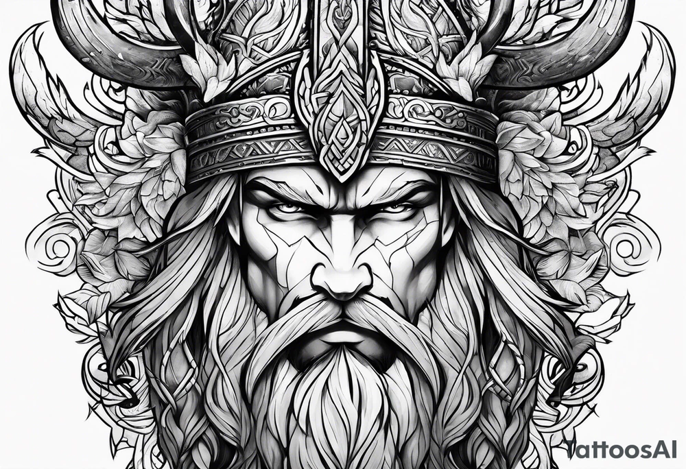 norse mythology tattoo idea