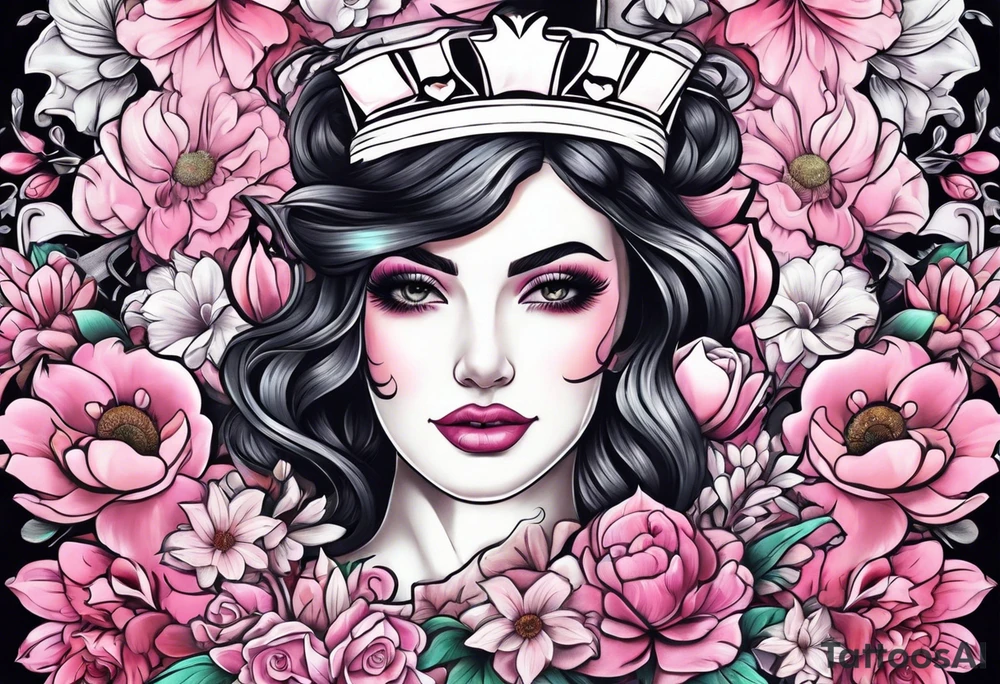 Flowers
Pink
Nurse tattoo idea