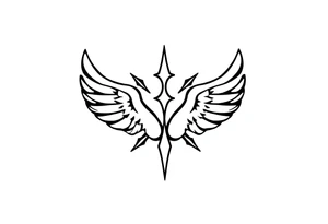 Symbol for complete surrender tattoo idea