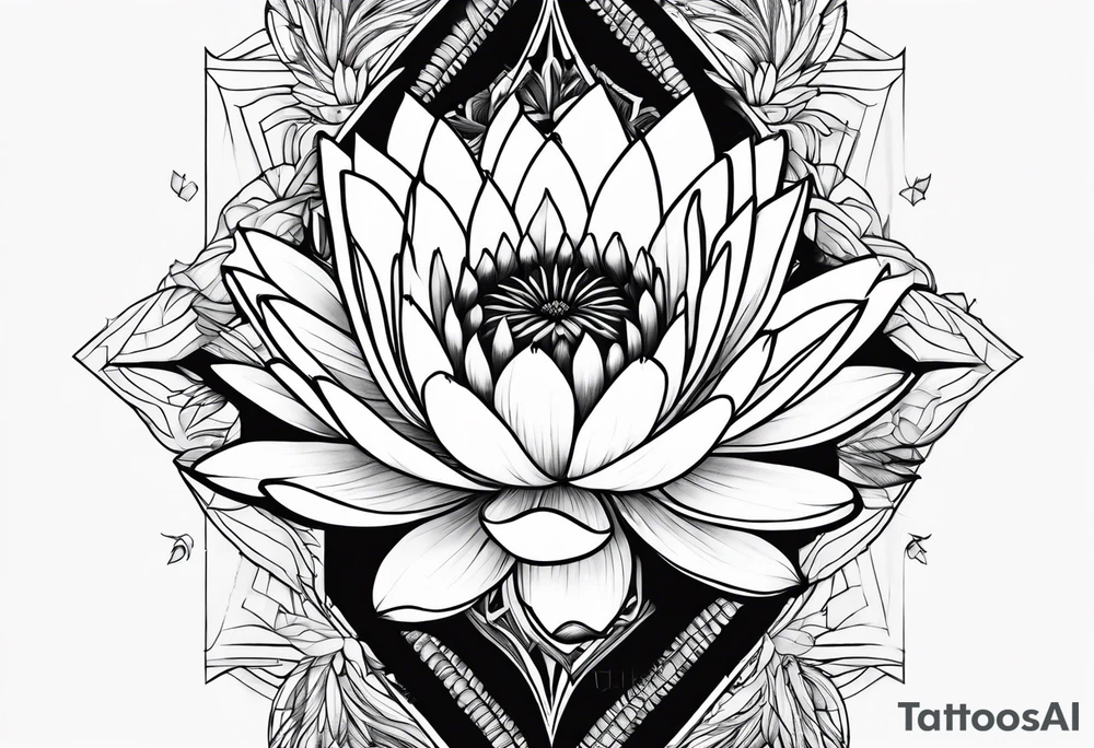Victoria amazonica tattoo idea