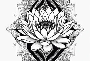 Victoria amazonica tattoo idea