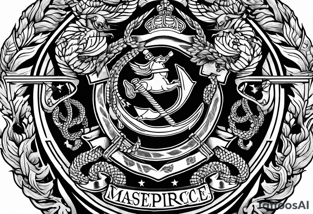 Marine Corps tattoo tattoo idea