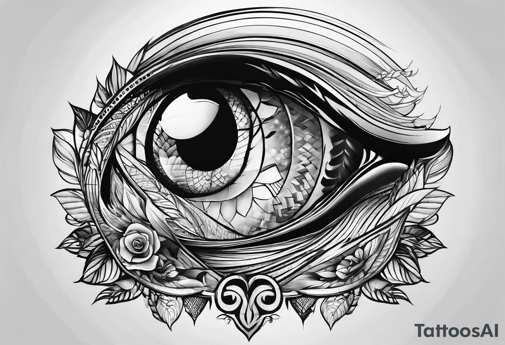 A warmhole tattoo idea
