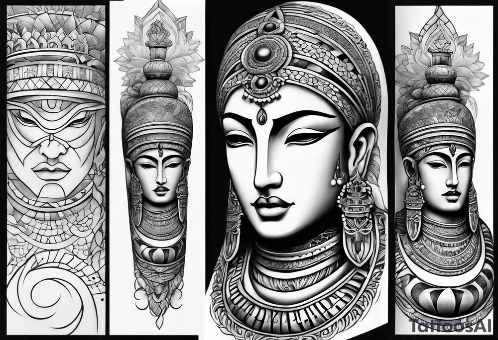 Kouros tattoo idea