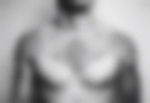 Geometric tattoo on full chest tattoo idea