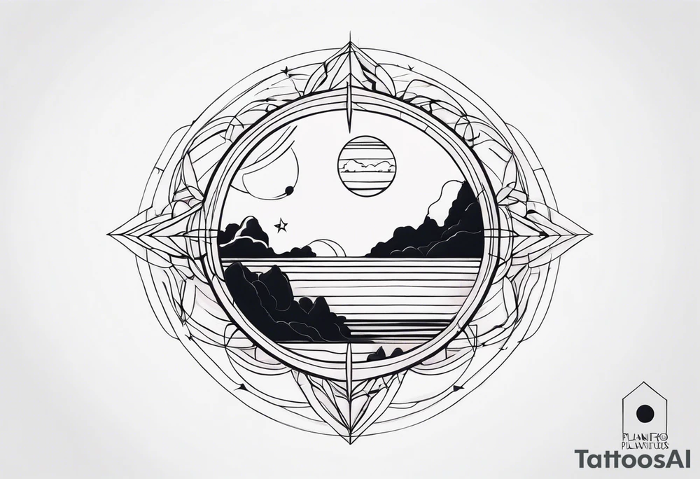planisfero tattoo idea