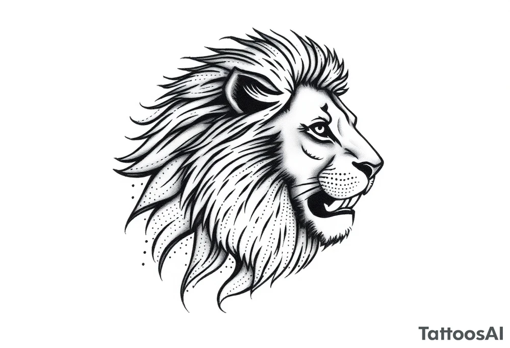 lion tattoo idea