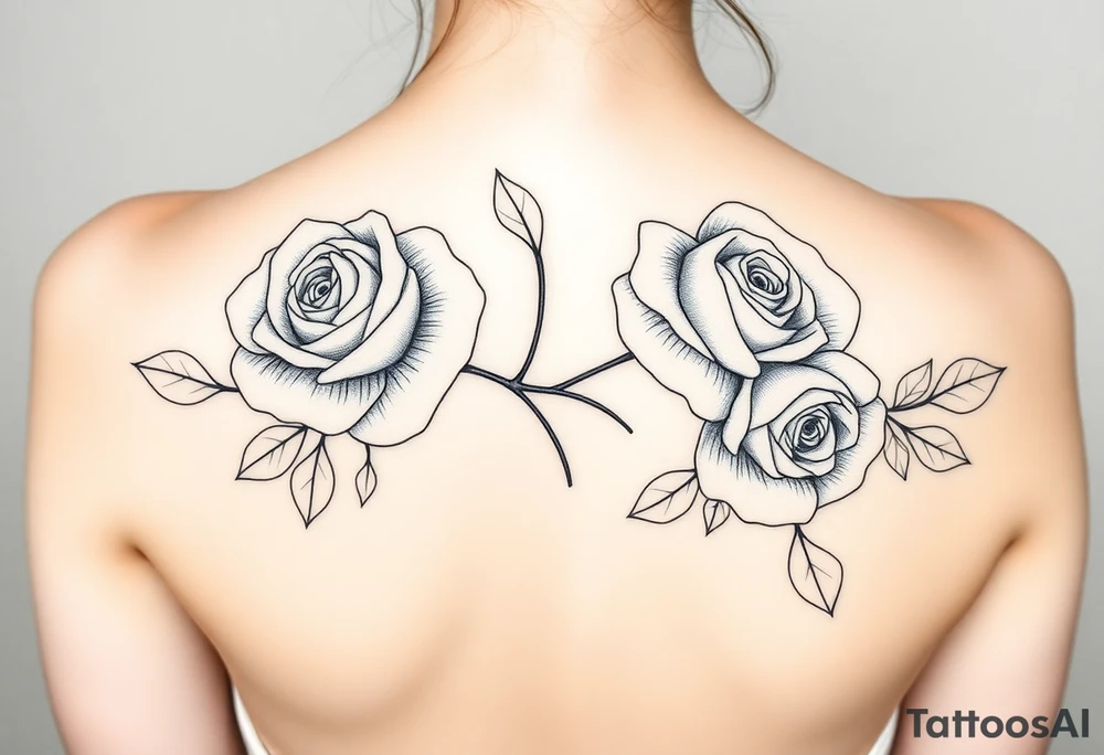 Roses tattoo idea