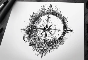 Sagittarius constellation tattoo idea