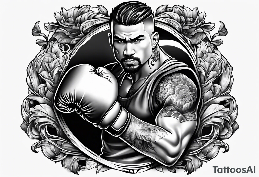 Boxing tattoo idea