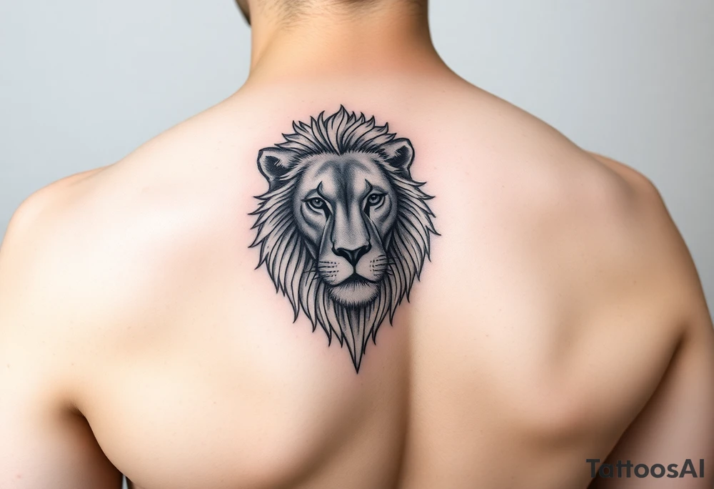 Shoulder and bicep tattoo

Lion tattoo idea