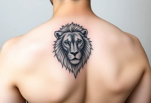 Shoulder and bicep tattoo

Lion tattoo idea