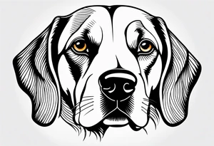 Beagle tattoo idea