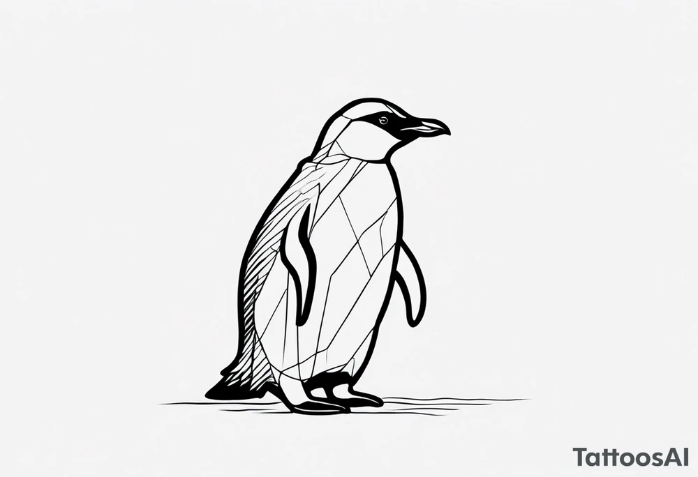 Penguin tattoo idea