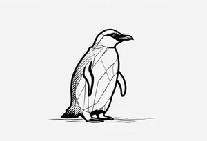 Penguin tattoo idea