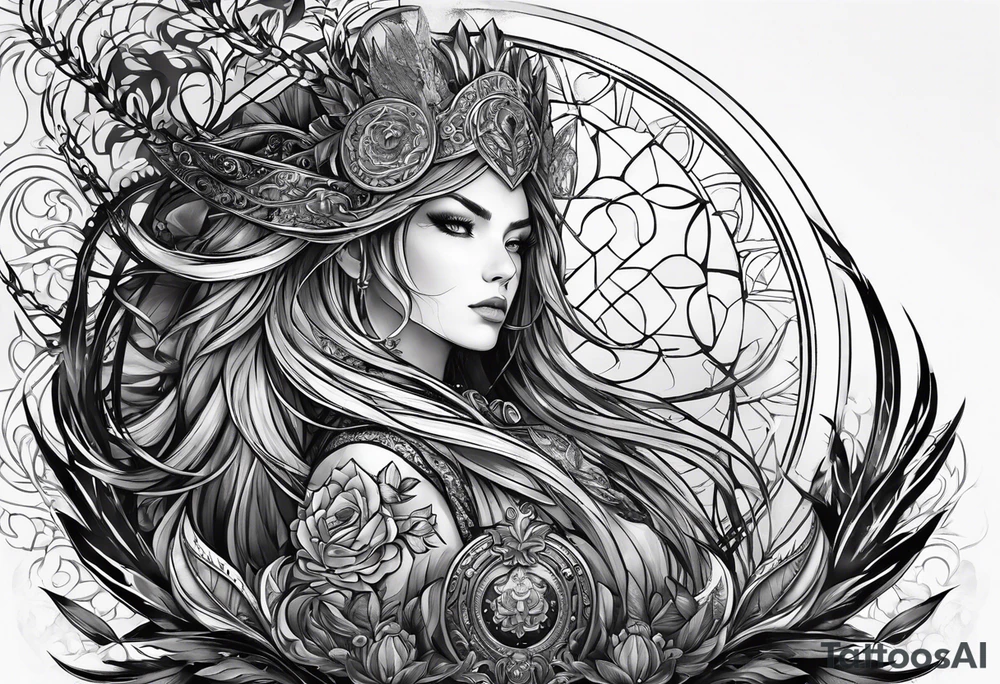 Ranni of Elden ring tattoo idea