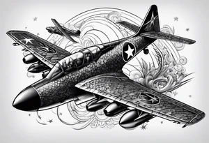 air strike tattoo idea