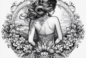 back tattoo covering the whole back tattoo idea