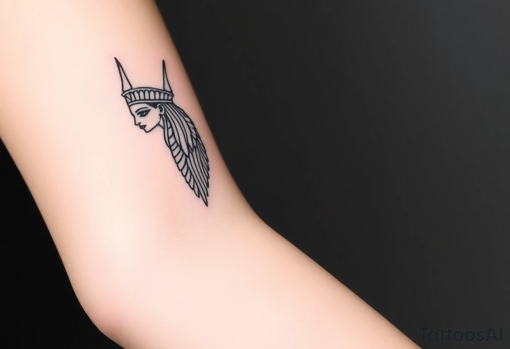 Egyptian goddesses tattoo idea