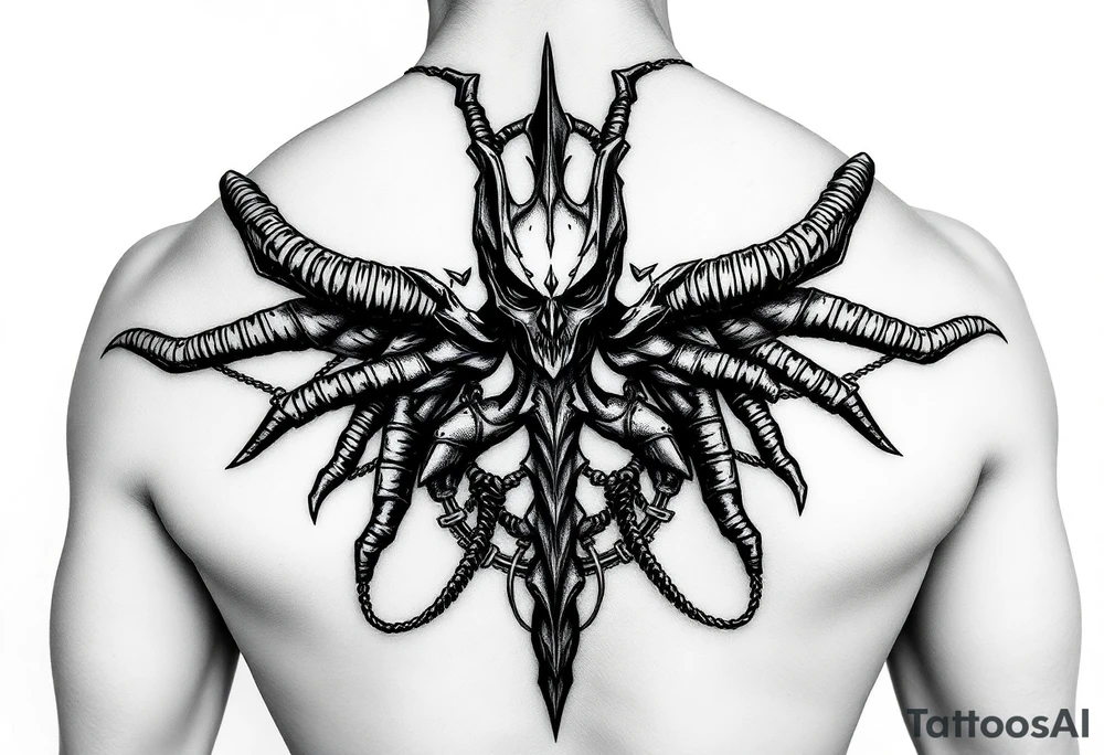 bondage latex dominatrix tattoo idea