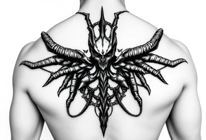 bondage latex dominatrix tattoo idea