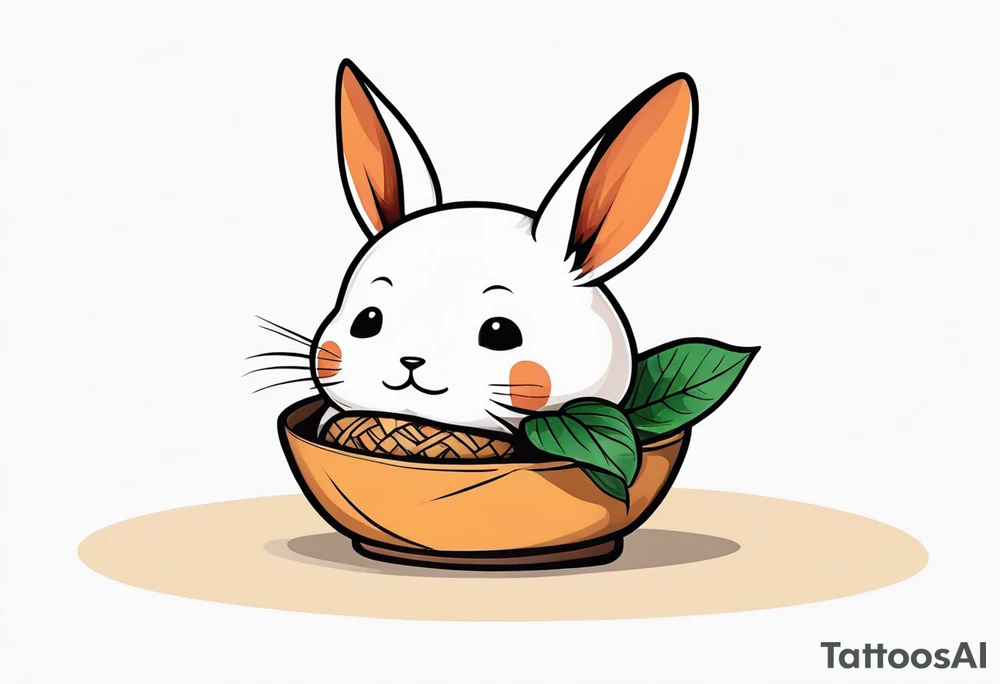 Bao bun tattoo idea