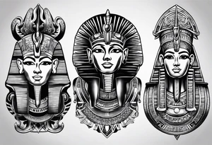 egyptian gods tattoo idea