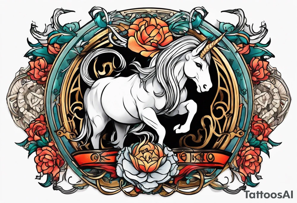 Capricorn tattoo idea