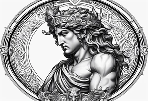 greek myth atlas tattoo idea