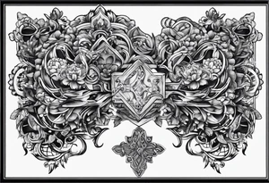 Circuit single jigsaw piece tattoo idea