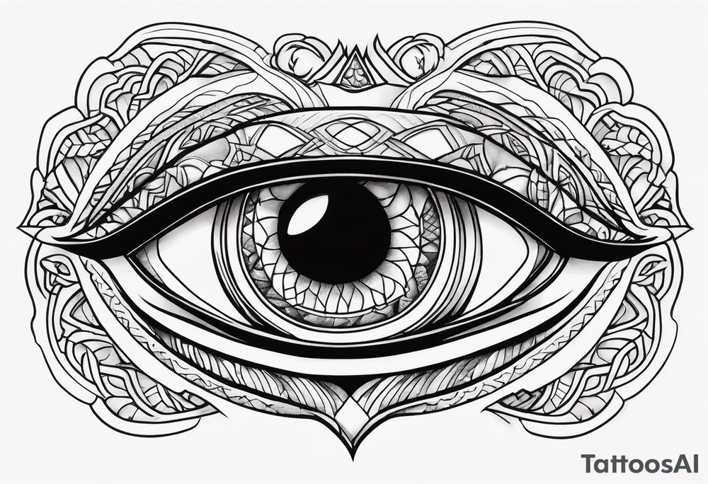 Copperhead eyes tattoo idea