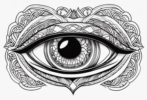Copperhead eyes tattoo idea