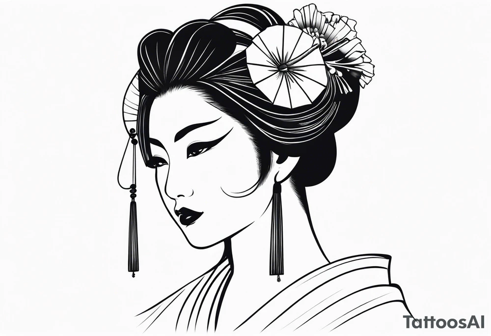 Geisha tattoo idea