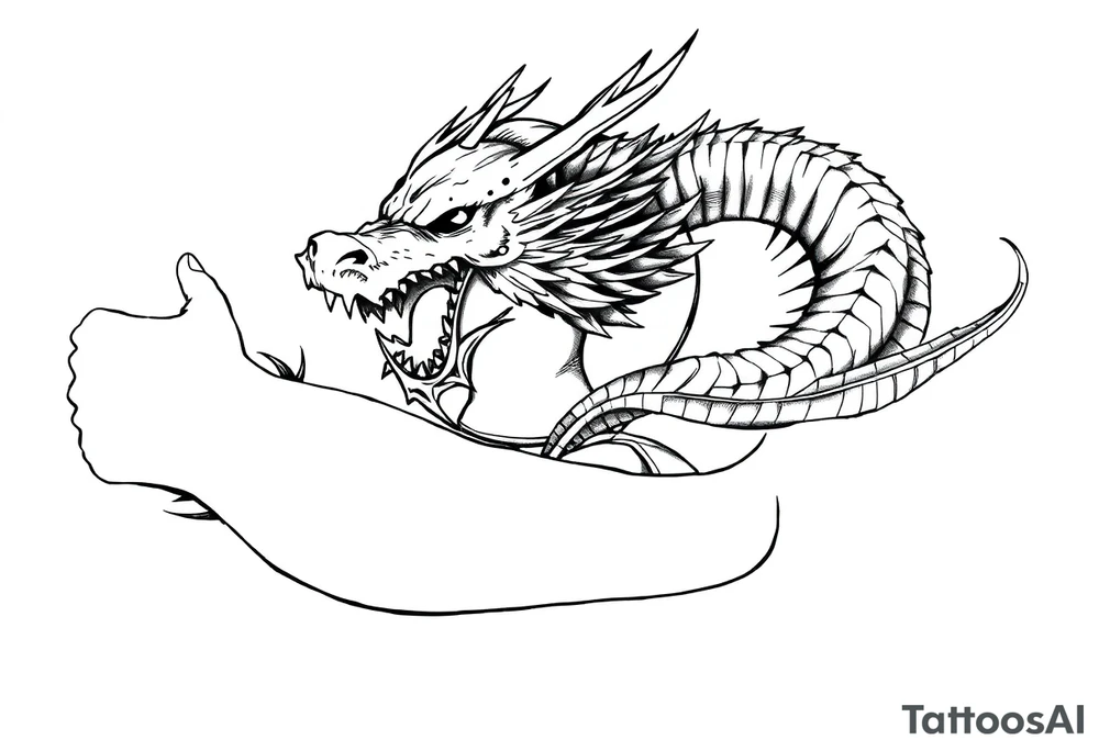 cultura egipcia  y dragón ball tattoo idea