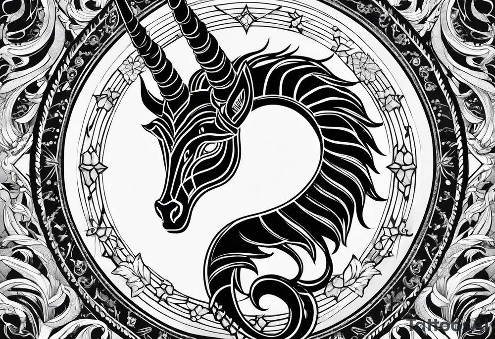 A Capricorn, who is GenX, no nonsense. tattoo idea