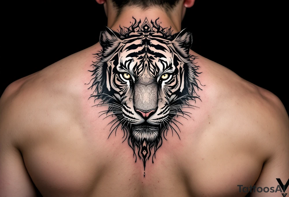 tiger 

more color tattoo idea