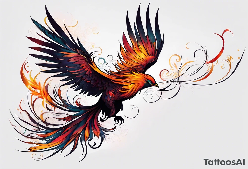 pheonix tattoo idea