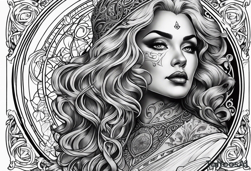 Madame leota tattoo idea