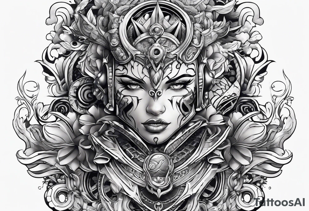 sleeve old school tattoo idea