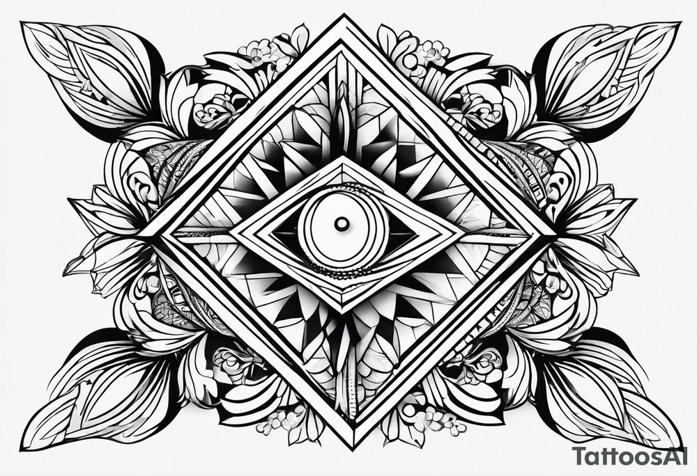losange tattoo idea