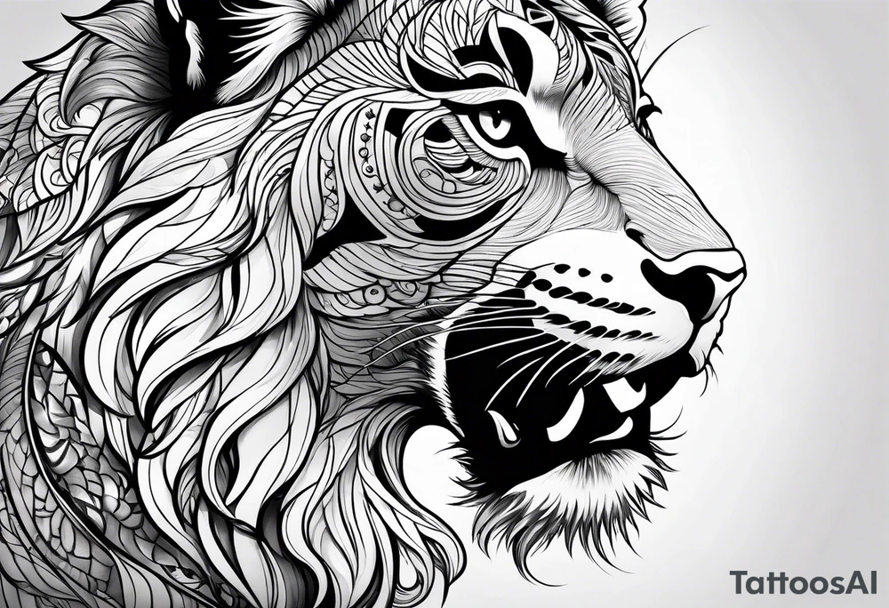 What animal symbolizes healing tattoo idea