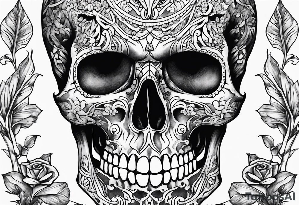 Skeleton tattoo idea