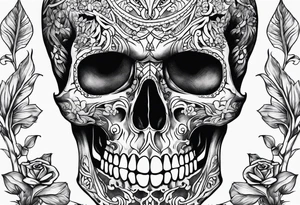 Skeleton tattoo idea