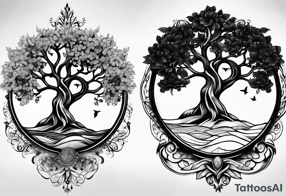 Tree of life tattoo idea